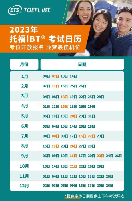 2023年浙江3月托?？荚嚂r間